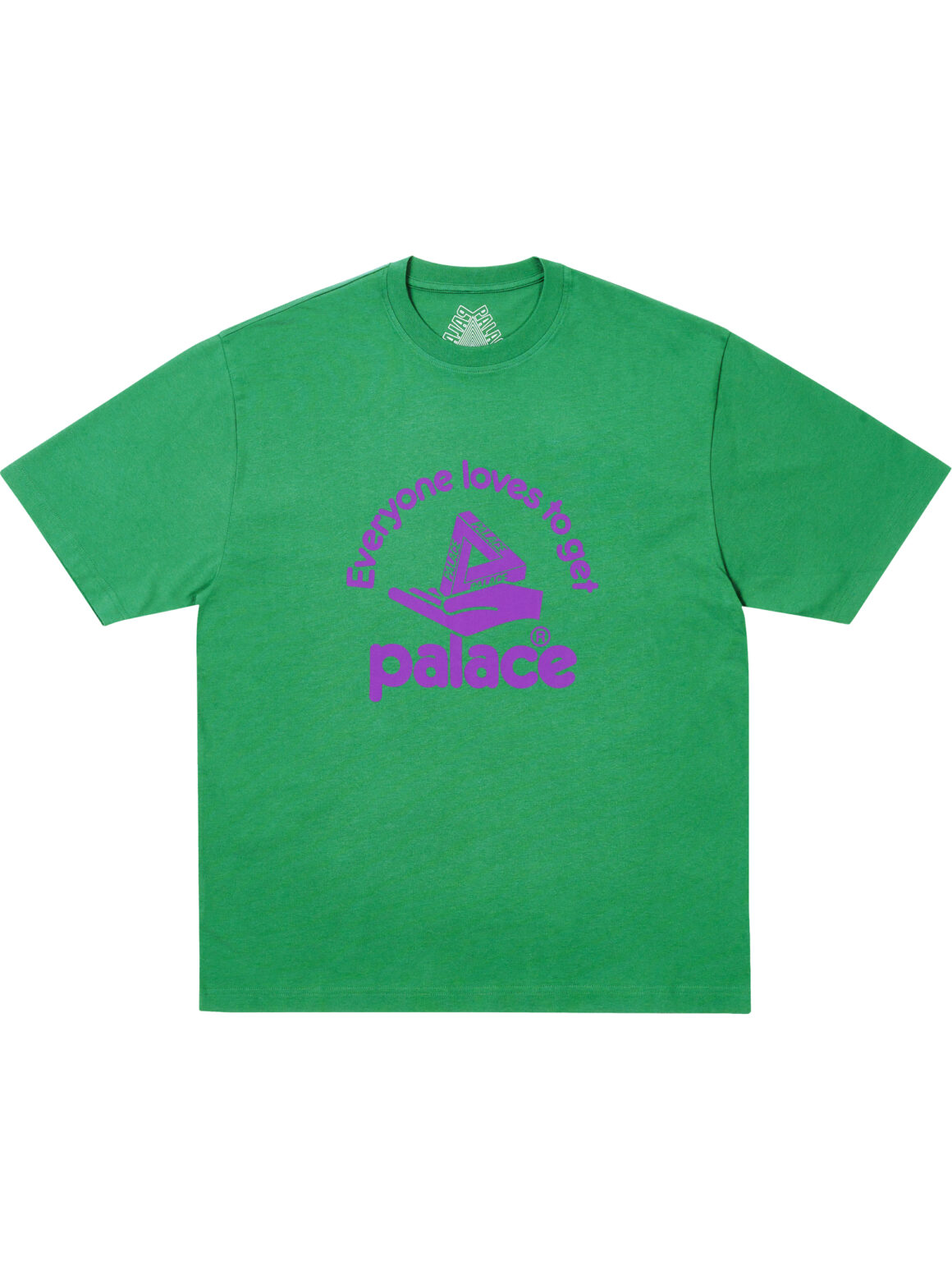 Imagem de: Camiseta Palace Skateboards Hand Out Verde