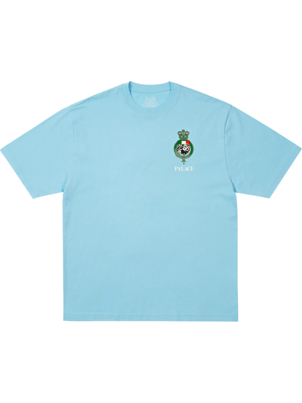 Imagem de: Camiseta Palace Skateboards Heavy Crest Azul Skyline