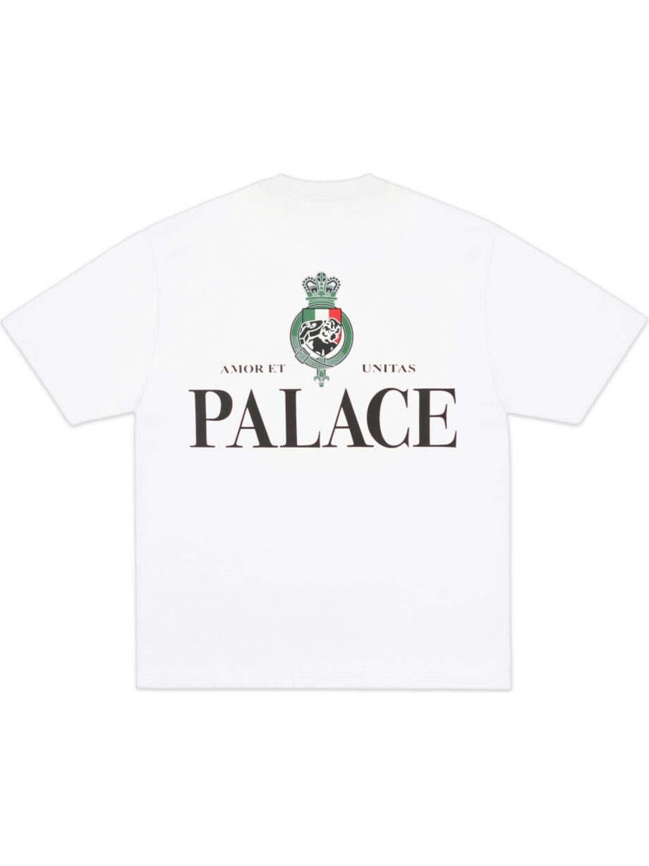 Imagem de: Camiseta Palace Skateboards Heavy Crest Branca