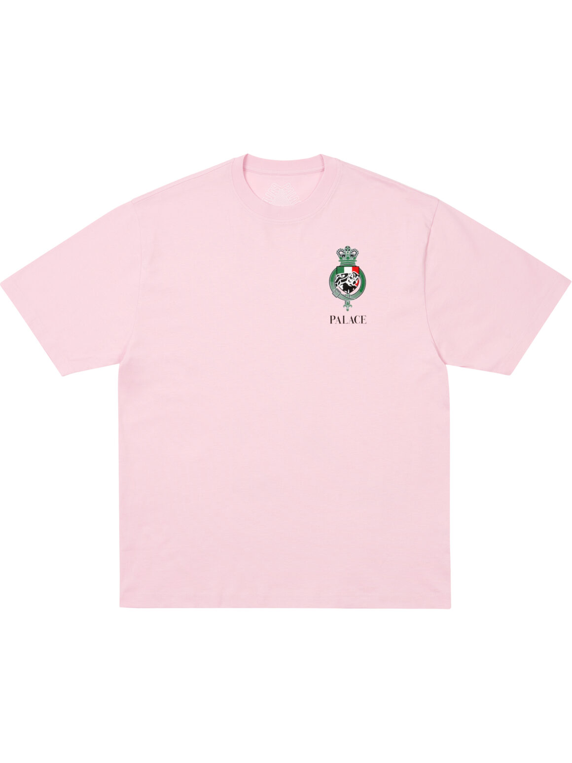Imagem de: Camiseta Palace Skateboards Heavy Crest Rosa