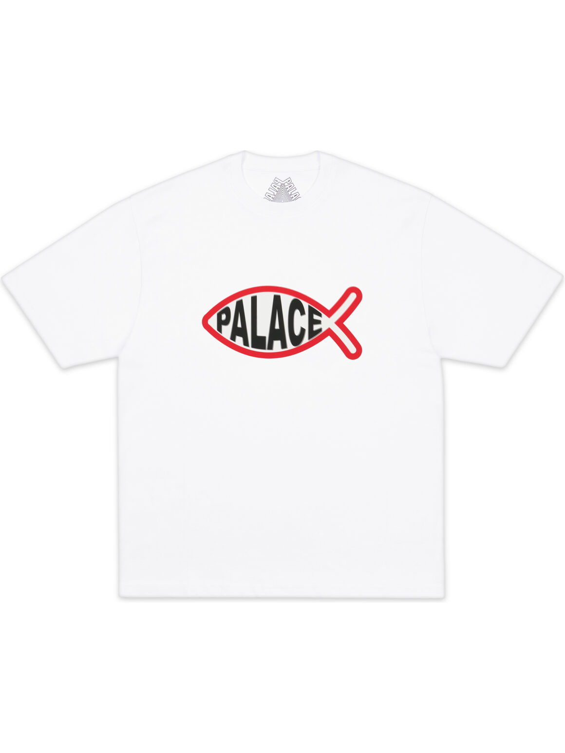 Imagem de: Camiseta Palace Skateboards Plaice Branca