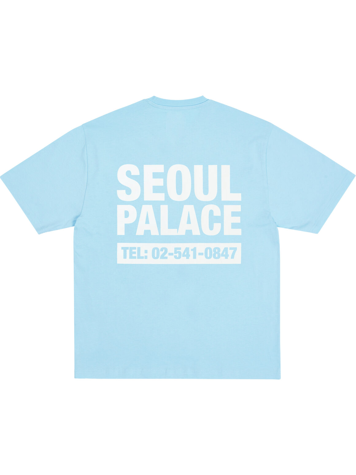 Imagem de: Camiseta Palace Skateboards Shop Numbers Azul