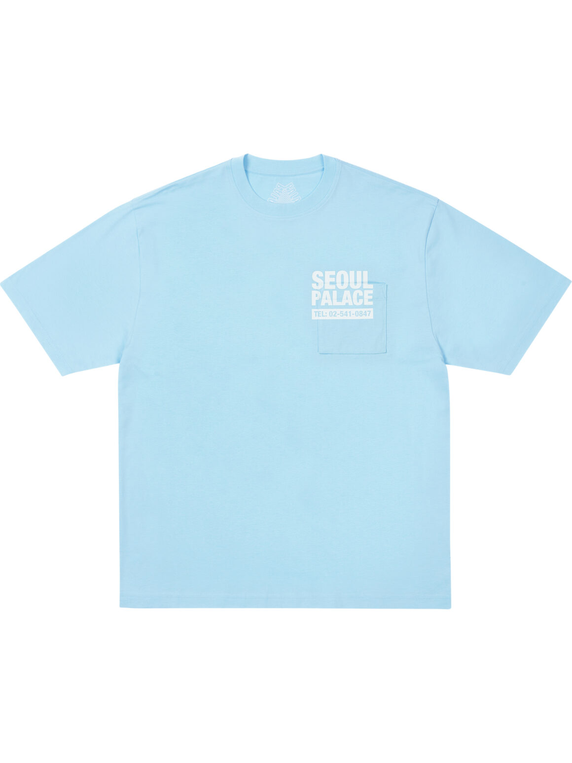 Imagem de: Camiseta Palace Skateboards Shop Numbers Azul
