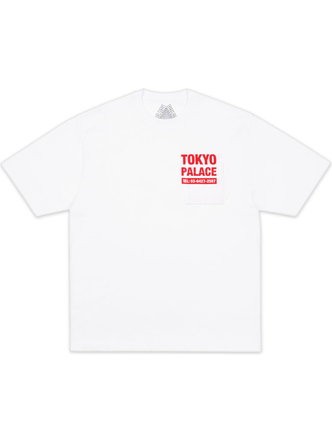 Imagem de: Camiseta Palace Skateboards Shop Numbers Branco