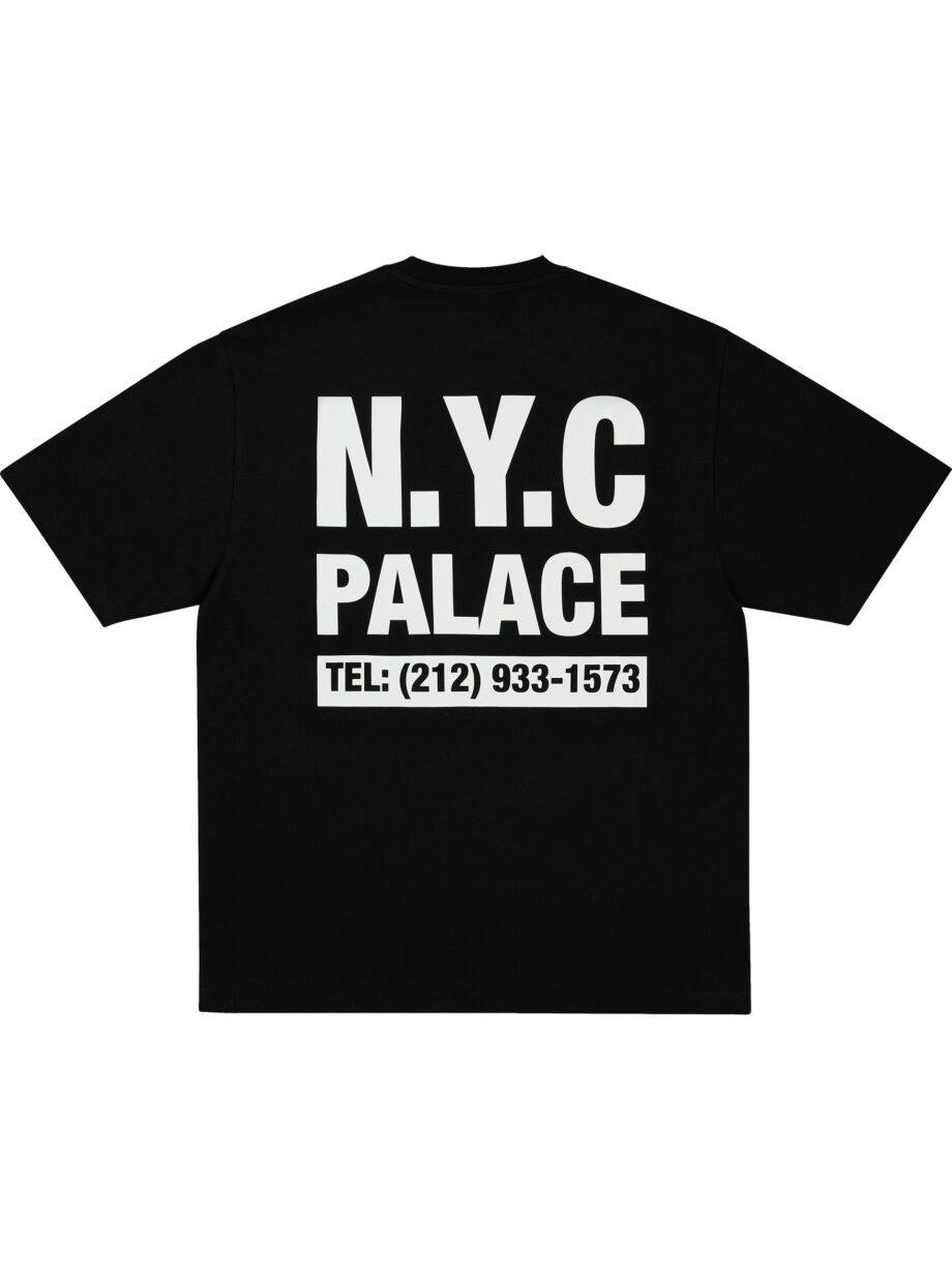 Imagem de: Camiseta Palace Skateboards Shop Numbers Preto