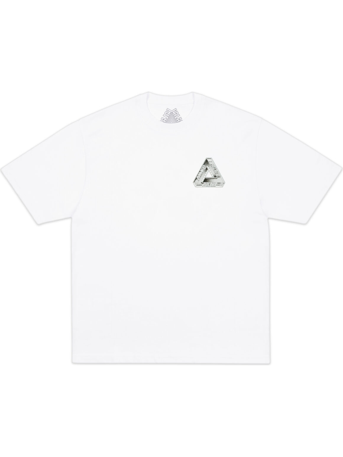 Imagem de: Camiseta Palace Skateboards Tri Girders Branco