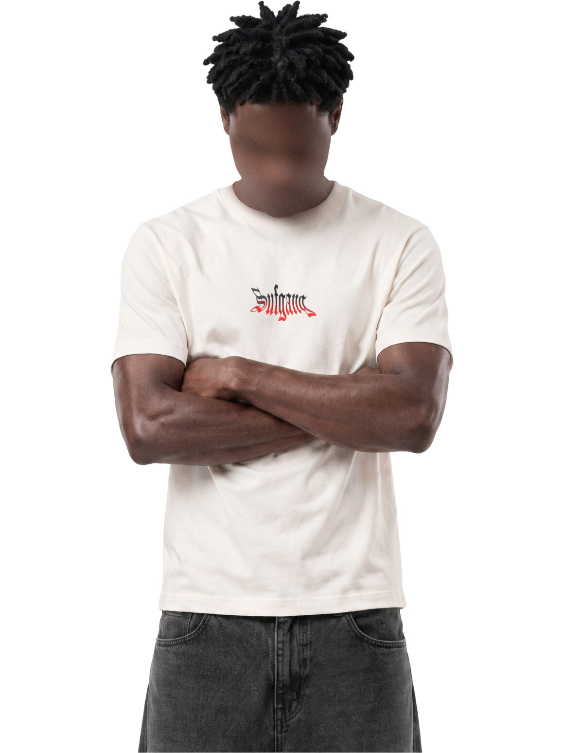 Imagem de: Camiseta Sufgang Red Gradient Off White