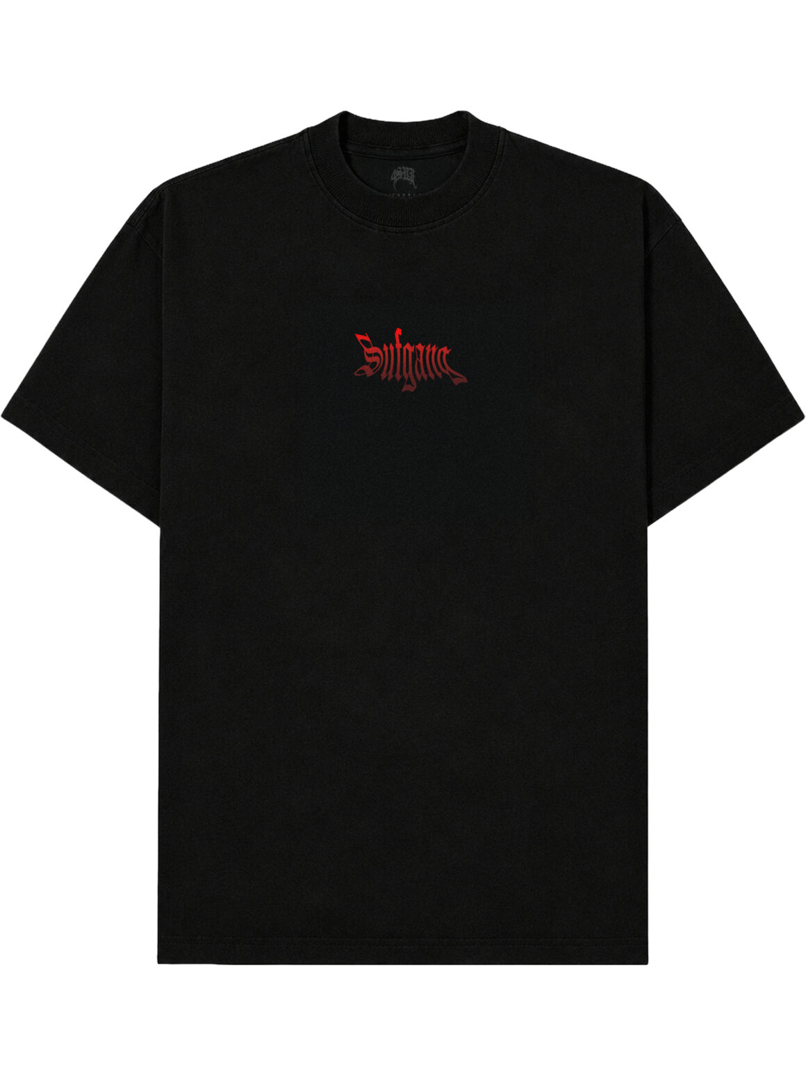 Imagem de: Camiseta Sufgang Red Gradient Preto