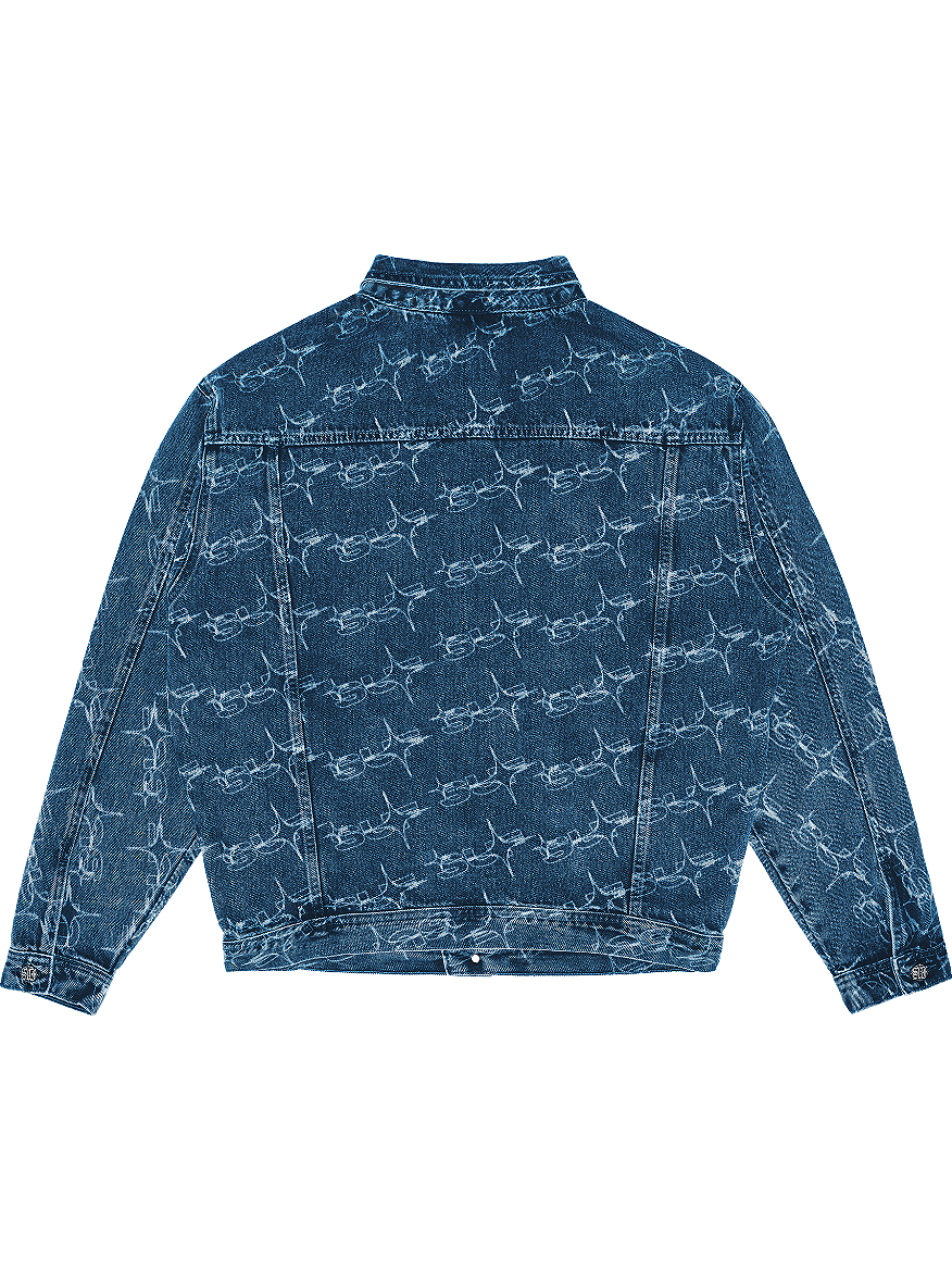 Imagem de: Jaqueta Sufgang Monogram Sufstar Jeans Azul