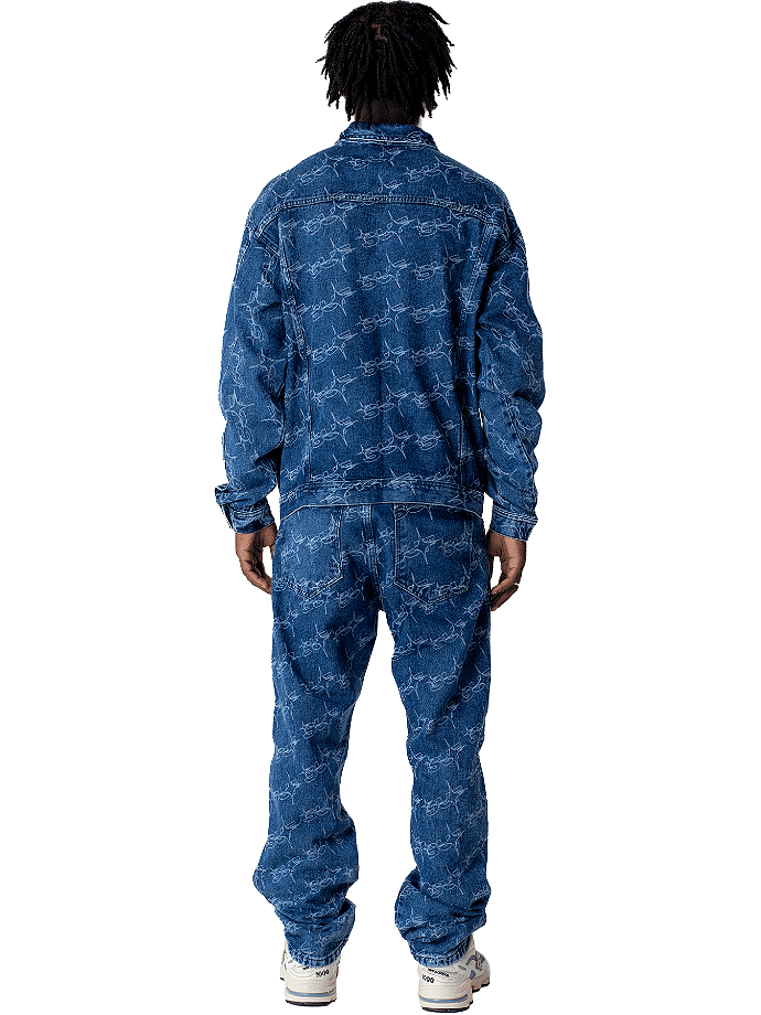 Imagem de: Jaqueta Sufgang Monogram Sufstar Jeans Azul