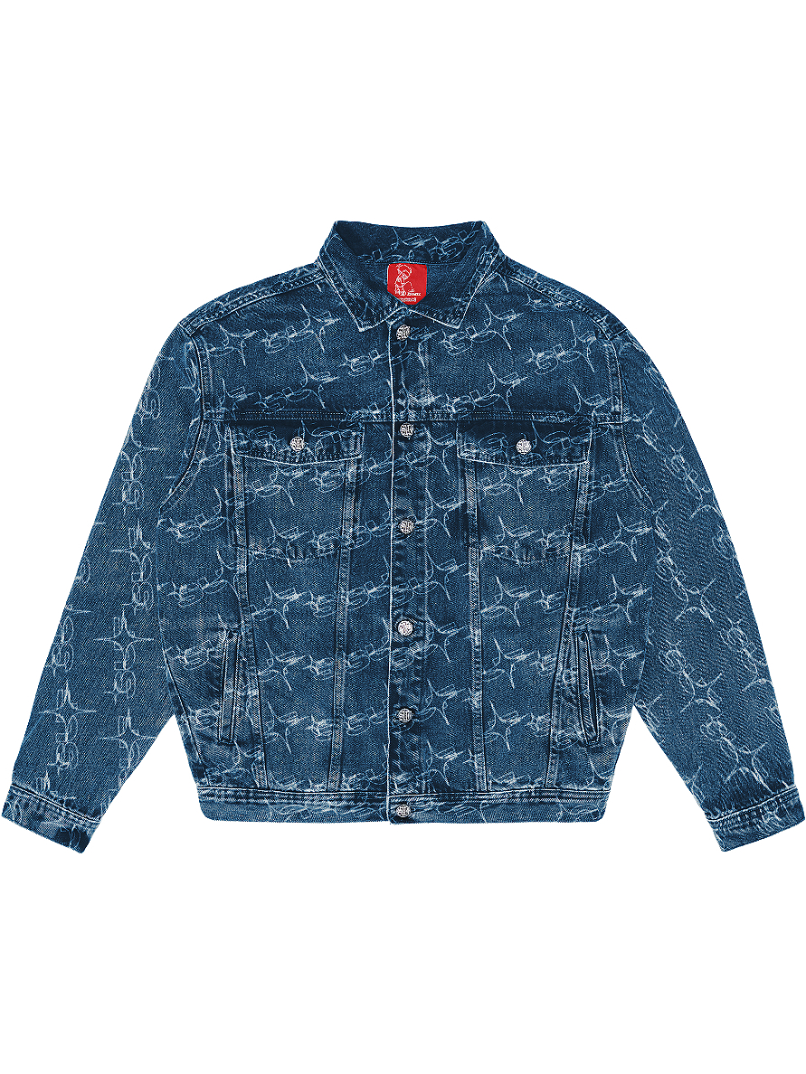 Imagem de: Jaqueta Sufgang Monogram Sufstar Jeans Azul