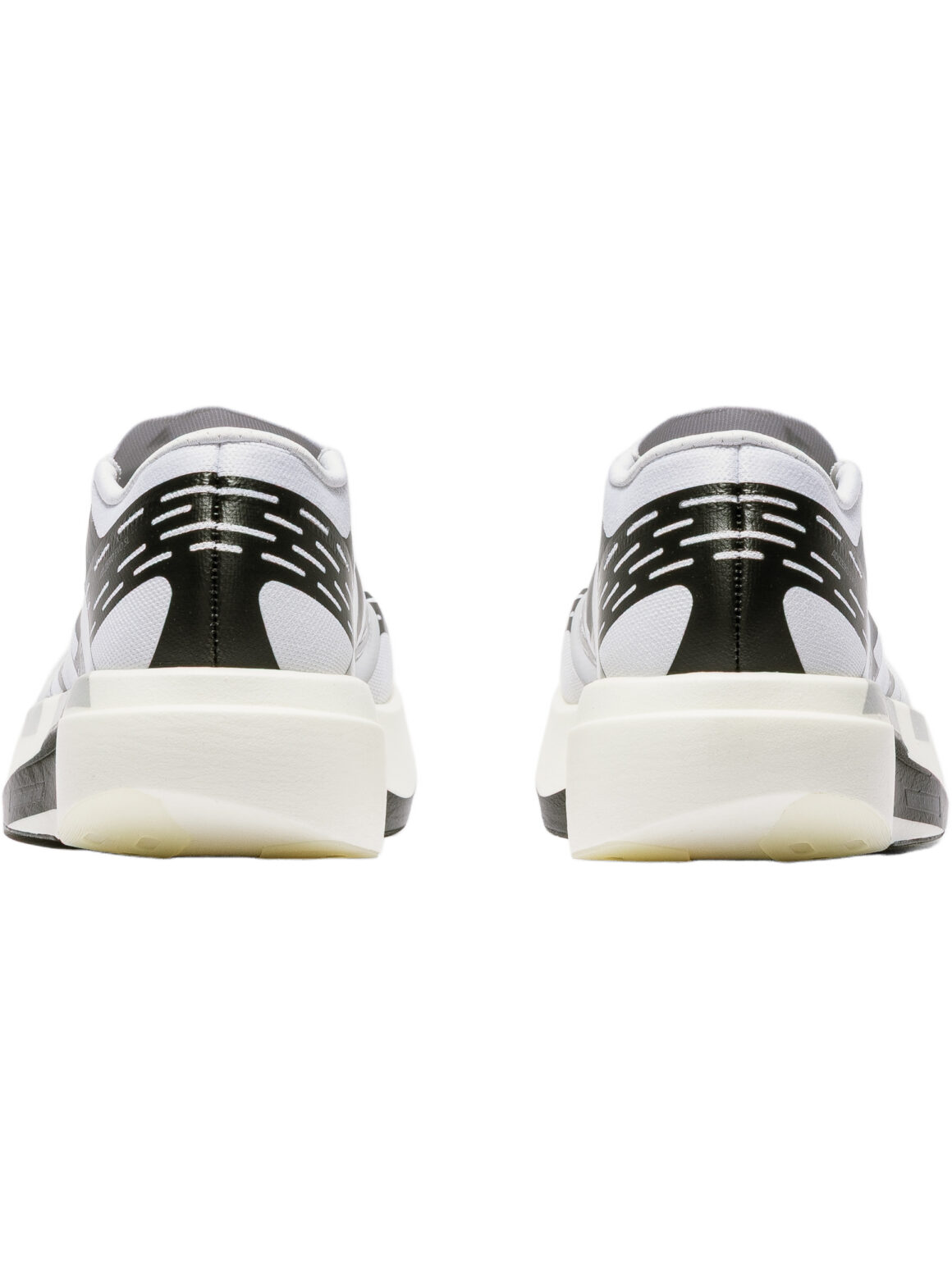 Imagem de: Tênis adidas Originals Adizero EVO SL Laceless LightstrikePro Branco Cinza e Preto