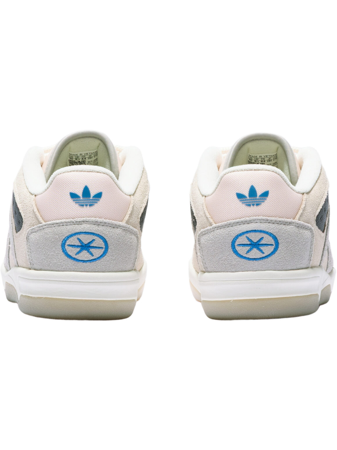 Imagem de: Tênis adidas Originals Bad Bunny BADBO 1.0 Branco Giz Cinza e Rosa