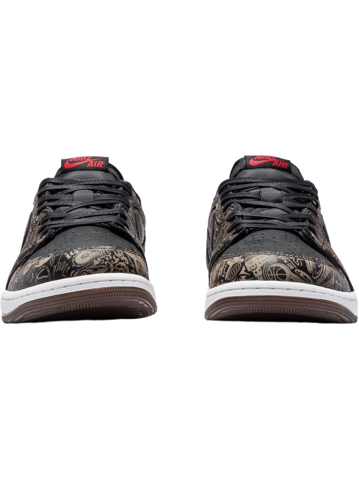 Imagem de: Tênis Jordan Brand Air Jordan 1 Low OG Laser Preto e Vermelho