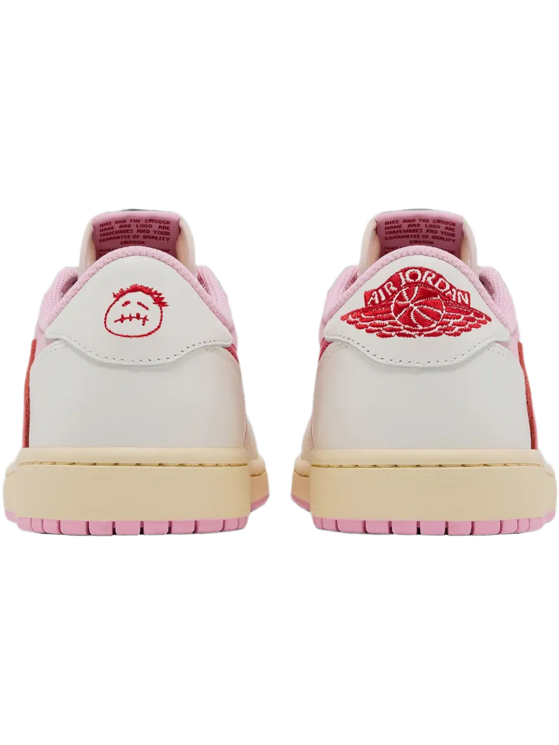 Imagem de: Tênis Jordan Tênis x Travis Scott Air Jordan 1 Low OG Rosa