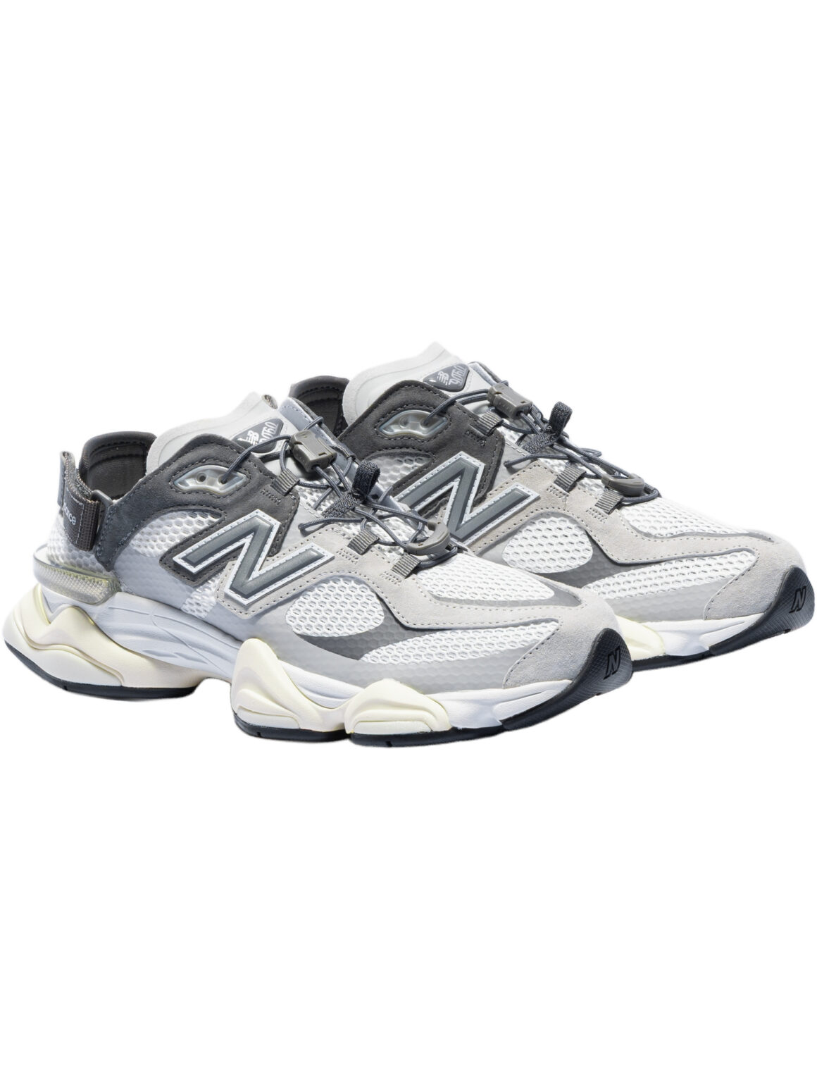 Imagem de: Tênis New Balance 9060 Mule Cinza e Branco