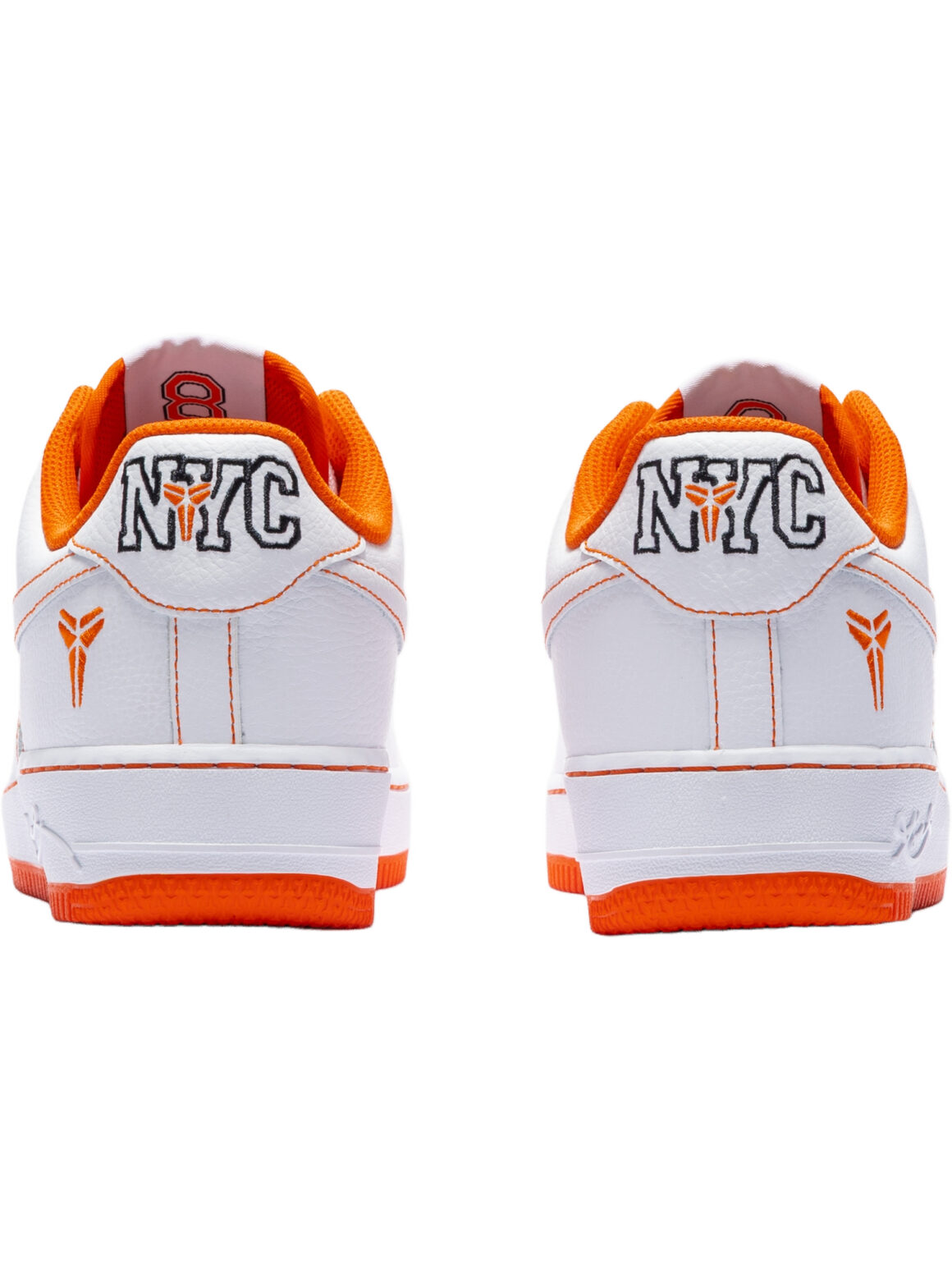 Imagem de: Tênis Nike Air Force 1 Low Protro Branco e Laranja