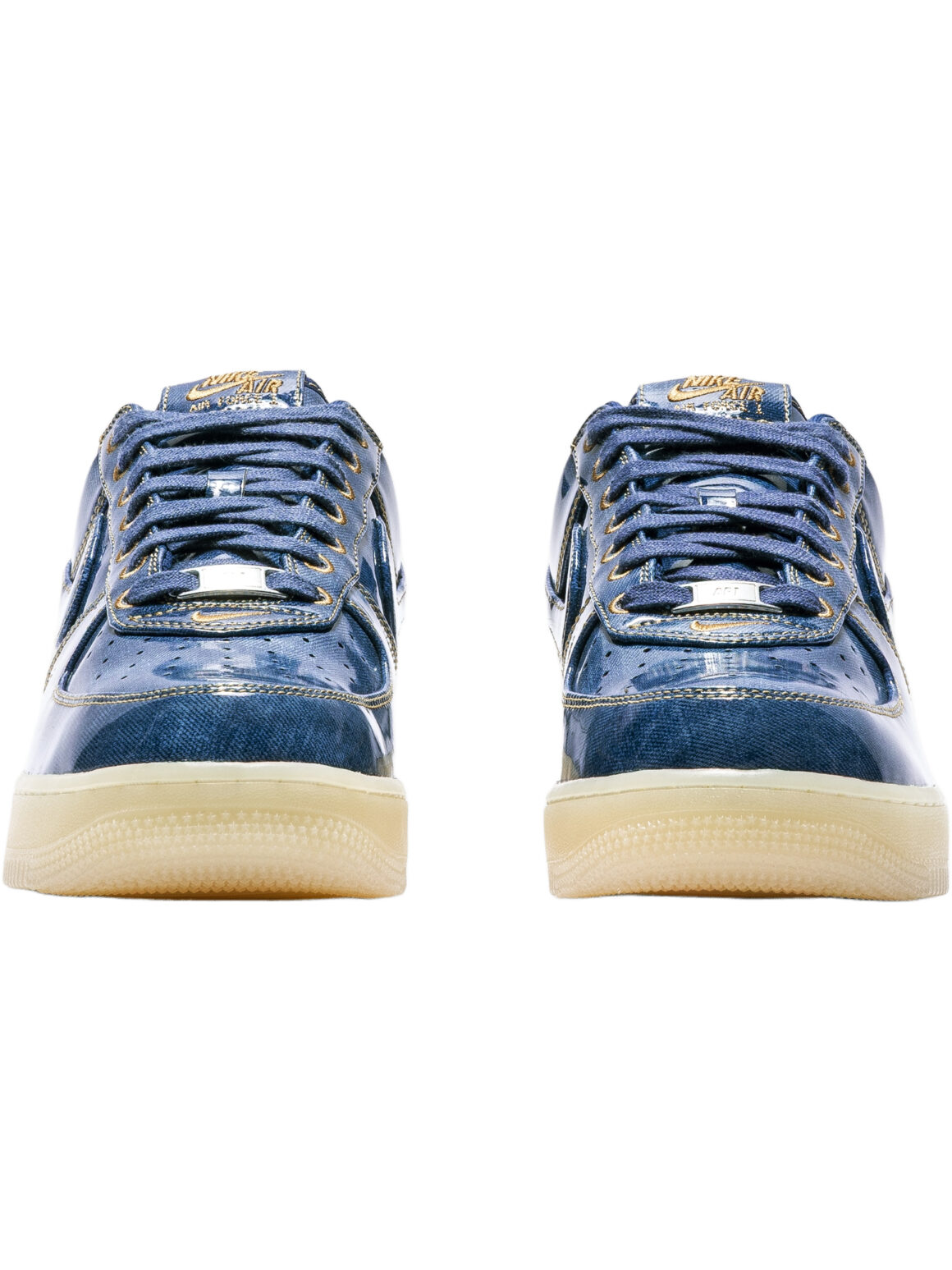 Imagem de: Tênis Nike Air Force 1 Retro Azul Coastal Natural e Linho