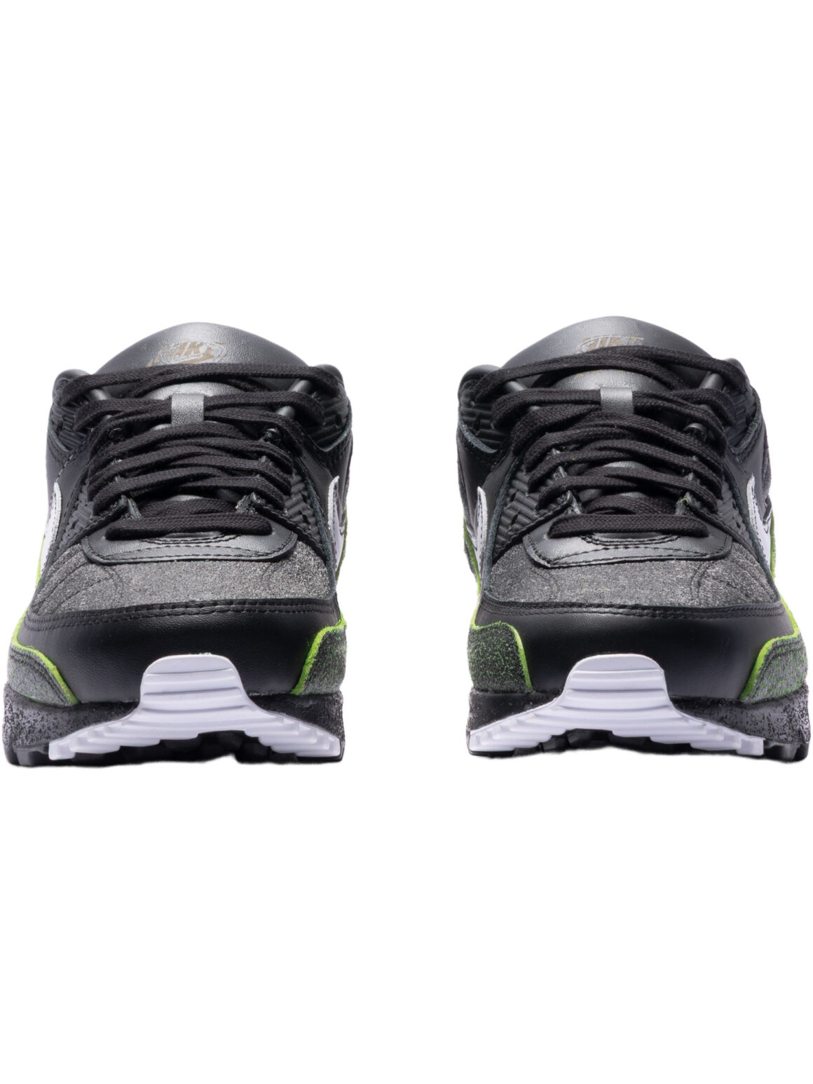 Imagem de: Tênis Nike Air Max 90 Tiempo Preto Branco e Verde Voltage