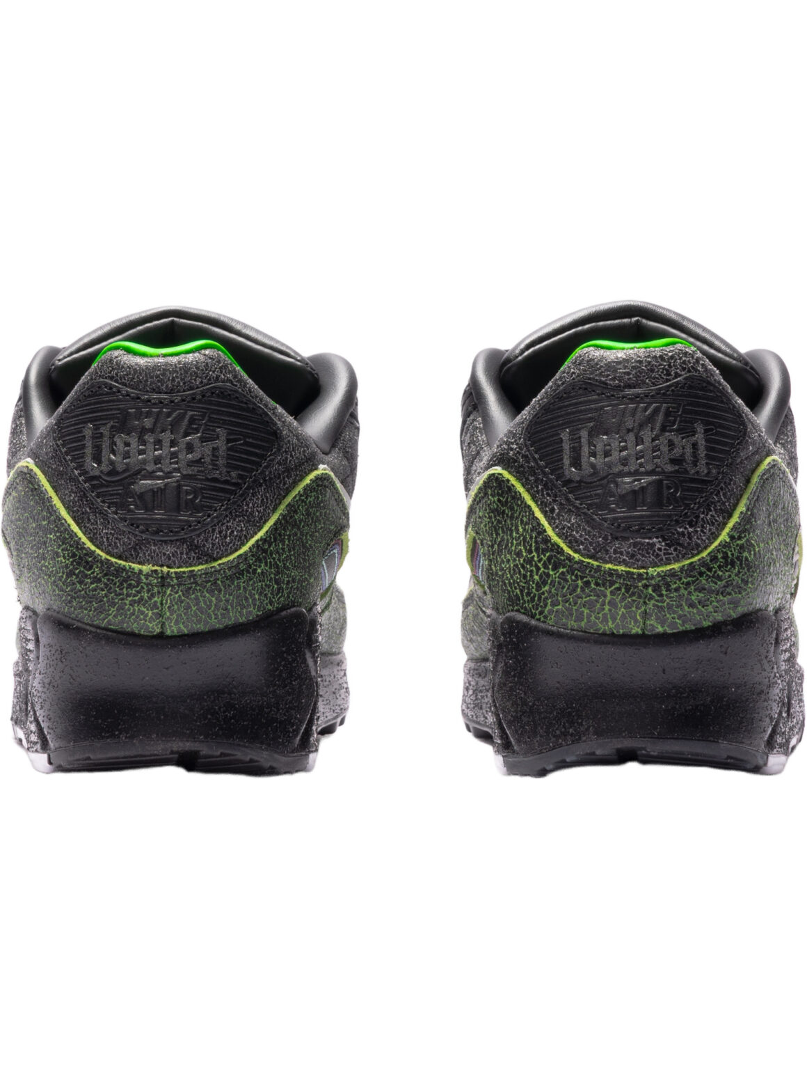 Imagem de: Tênis Nike Air Max 90 Tiempo Preto Branco e Verde Voltage