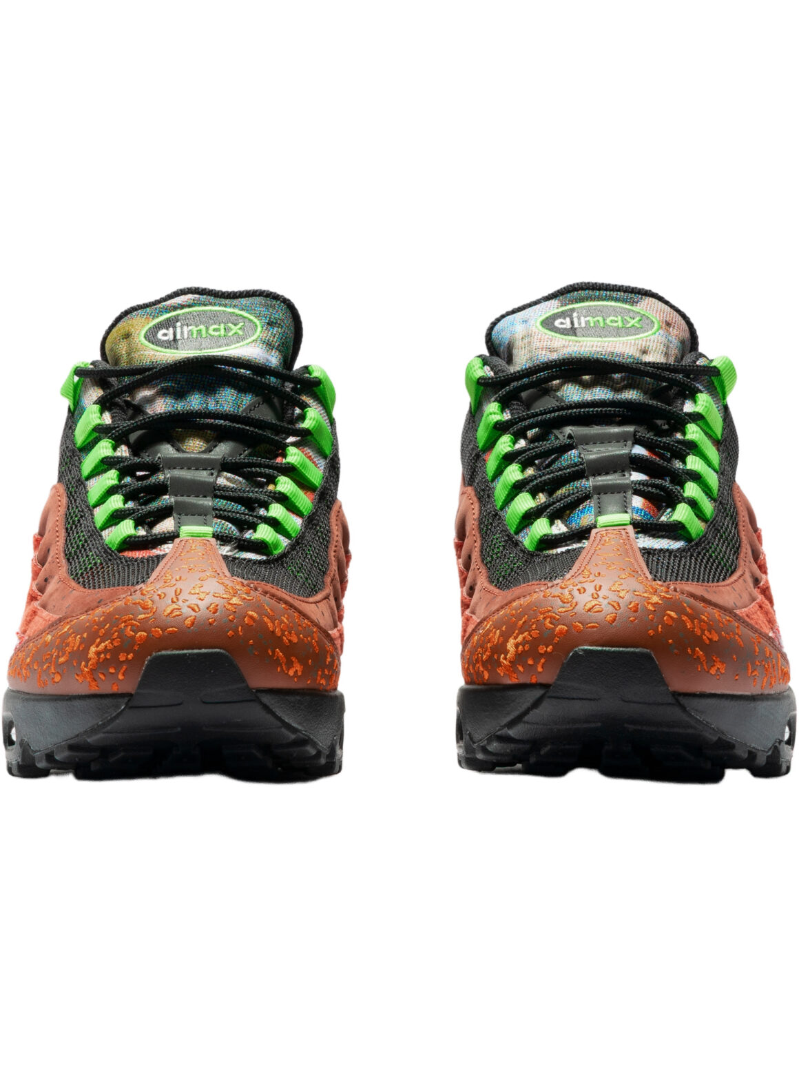 Imagem de: Tênis Nike Air Max 95 Big Bubble Hong Kong Canela e Preto