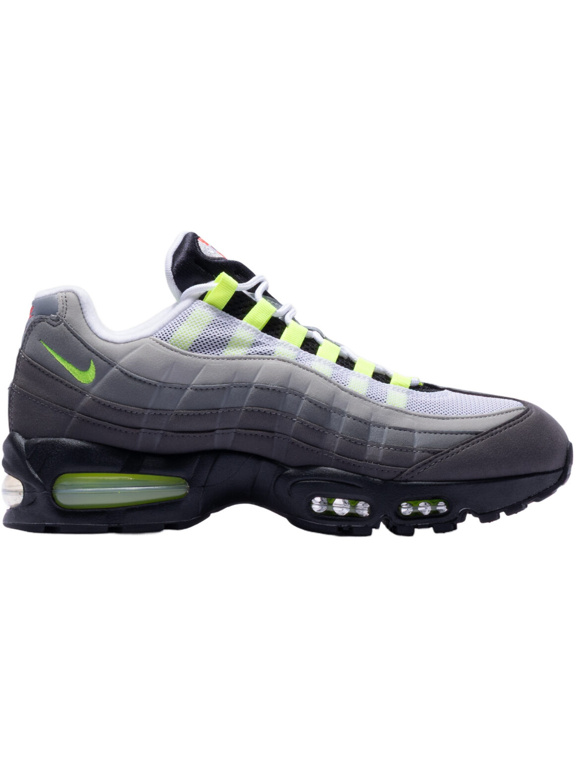 Imagem de: Tênis Nike Air Max 95 Big Bubble Premium Preto Volt e Branco