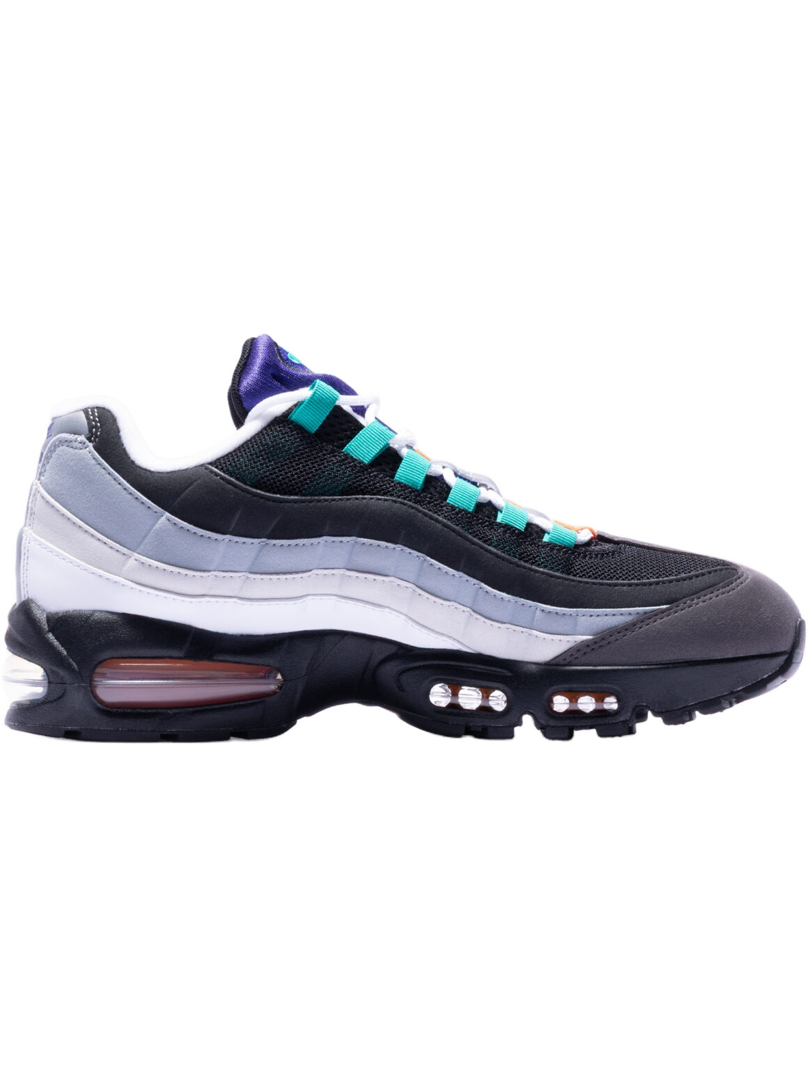 Imagem de: Tênis Nike Air Max 95 Big Bubble Premium Preto Volt e Branco