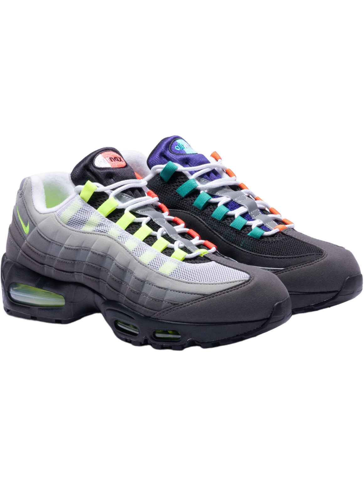 Imagem de: Tênis Nike Air Max 95 Big Bubble Premium Preto Volt e Branco