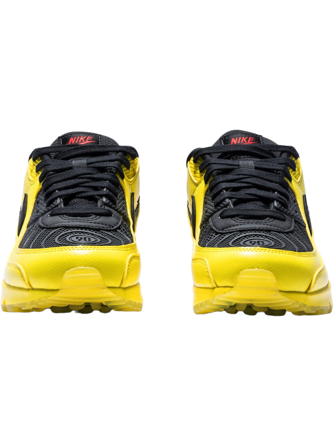 Imagem de: Tênis Nike Air Max Laser 90 Amarelo Vermelho e Preto