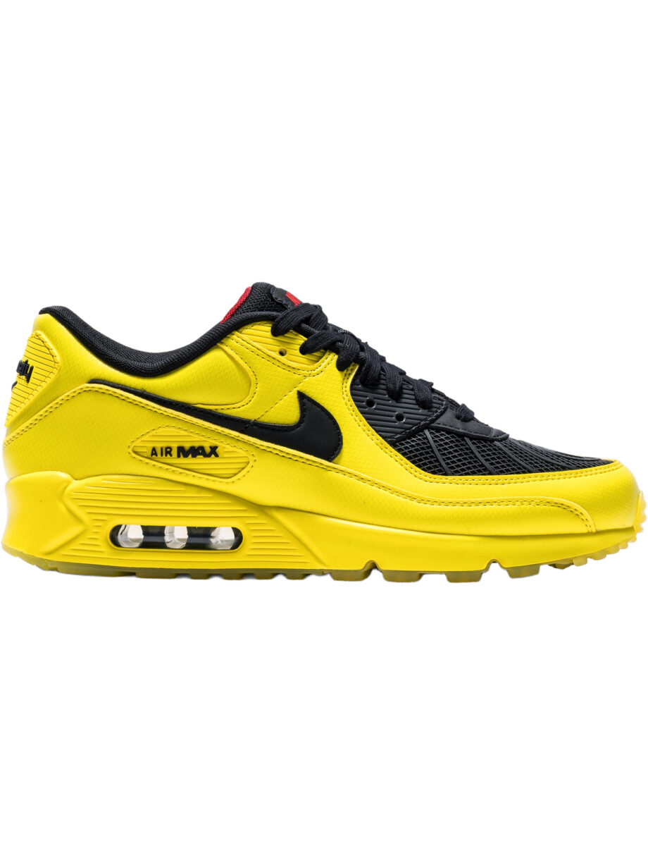 Imagem de: Tênis Nike Air Max Laser 90 Amarelo Vermelho e Preto