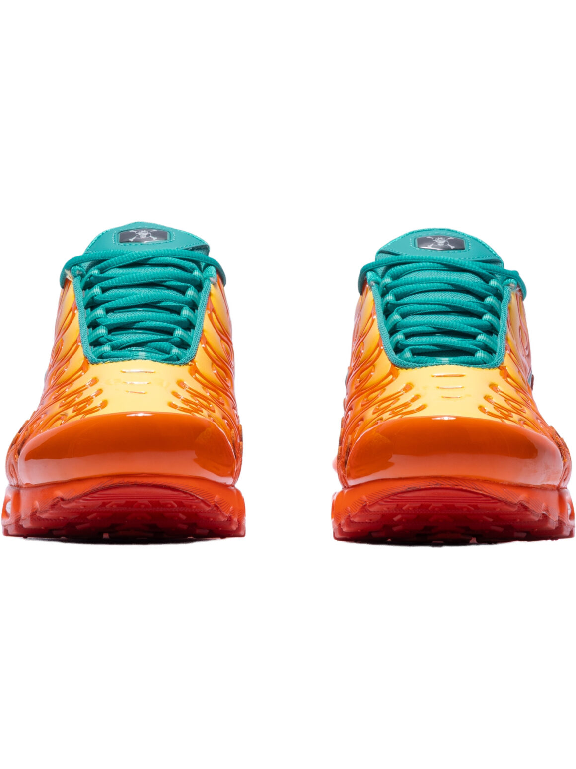 Imagem de: Tênis Nike One Piece Air Max Plus Mera Mera Laranja