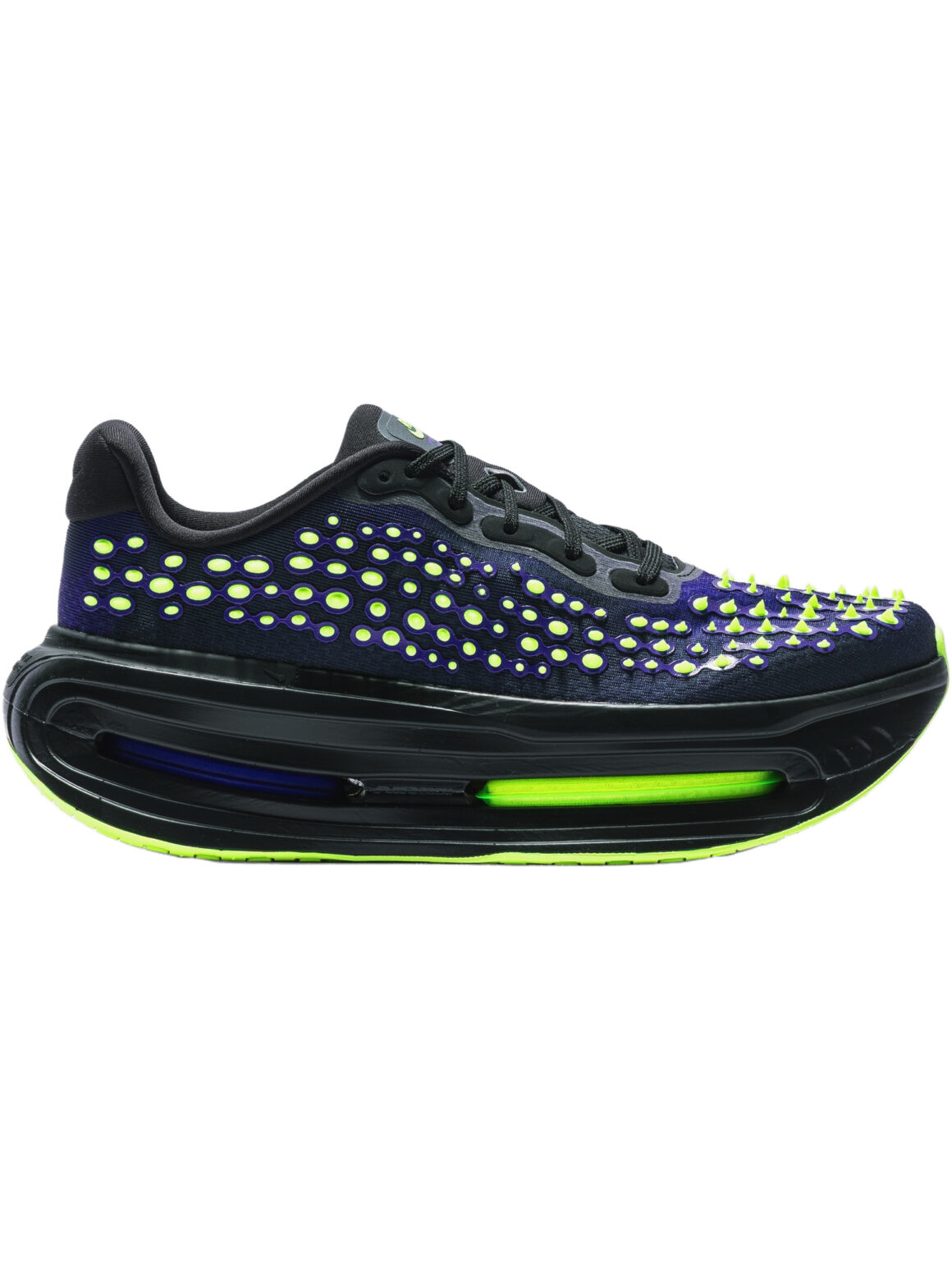 Imagem de: Tênis Nike Vomero Premium Preto, Verde Neon e Roxo
