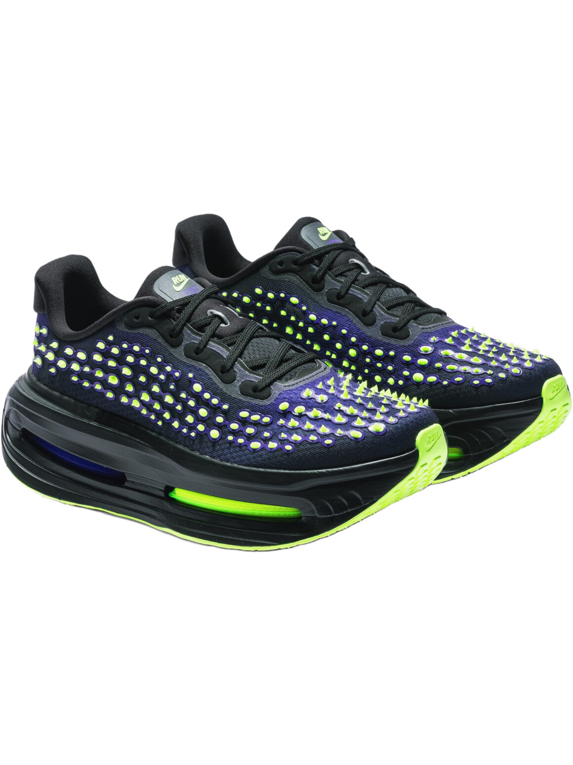 Imagem de: Tênis Nike Vomero Premium Preto, Verde Neon e Roxo