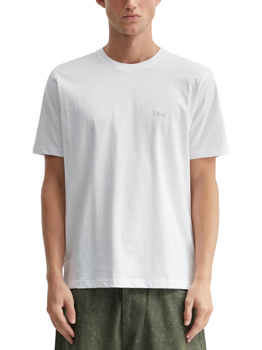 Imagem de: Camiseta Dime Classic Small Logo Branca