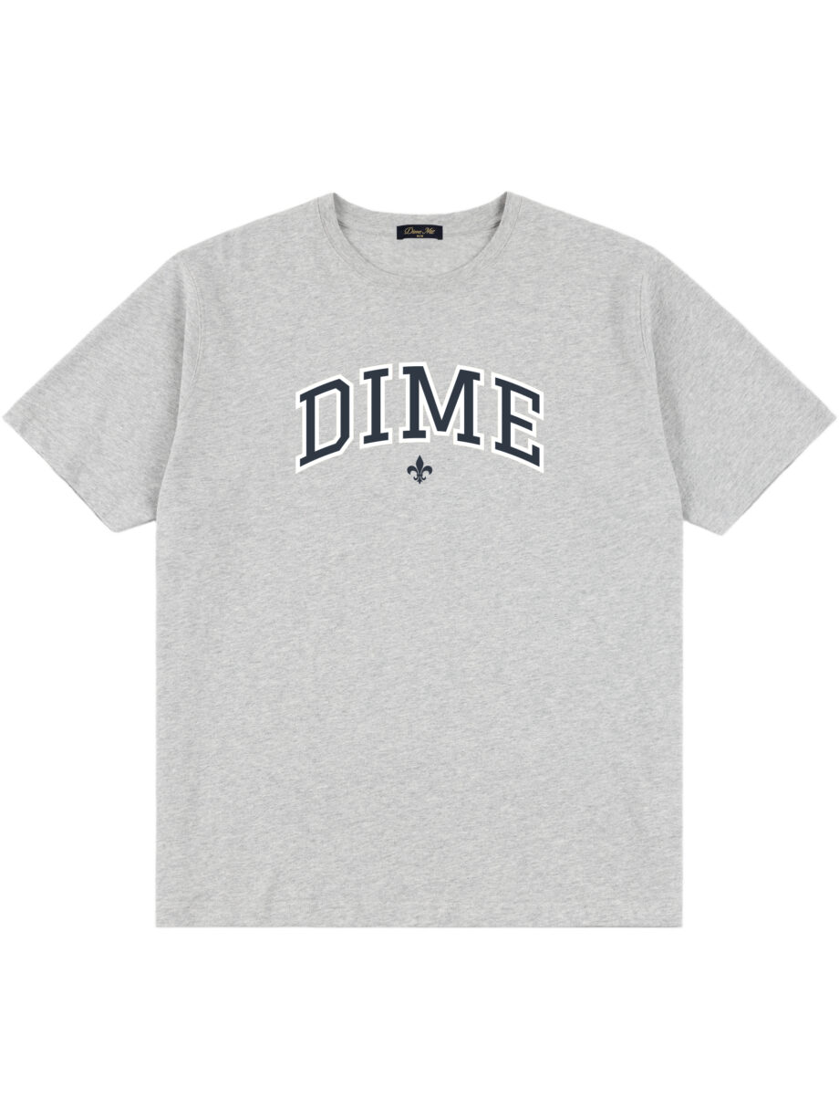 Imagem de: Camiseta Dime Varsity Cinza Mescla
