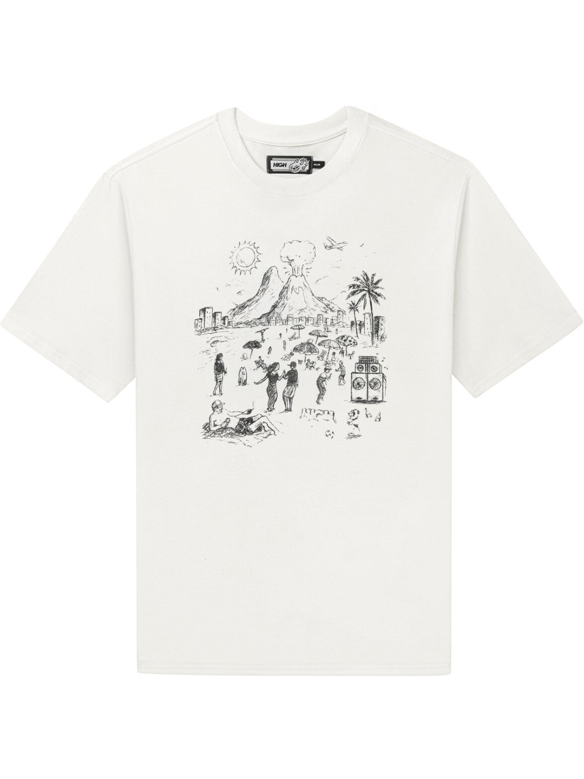 Imagem de: Camiseta High Company High Tide Branca