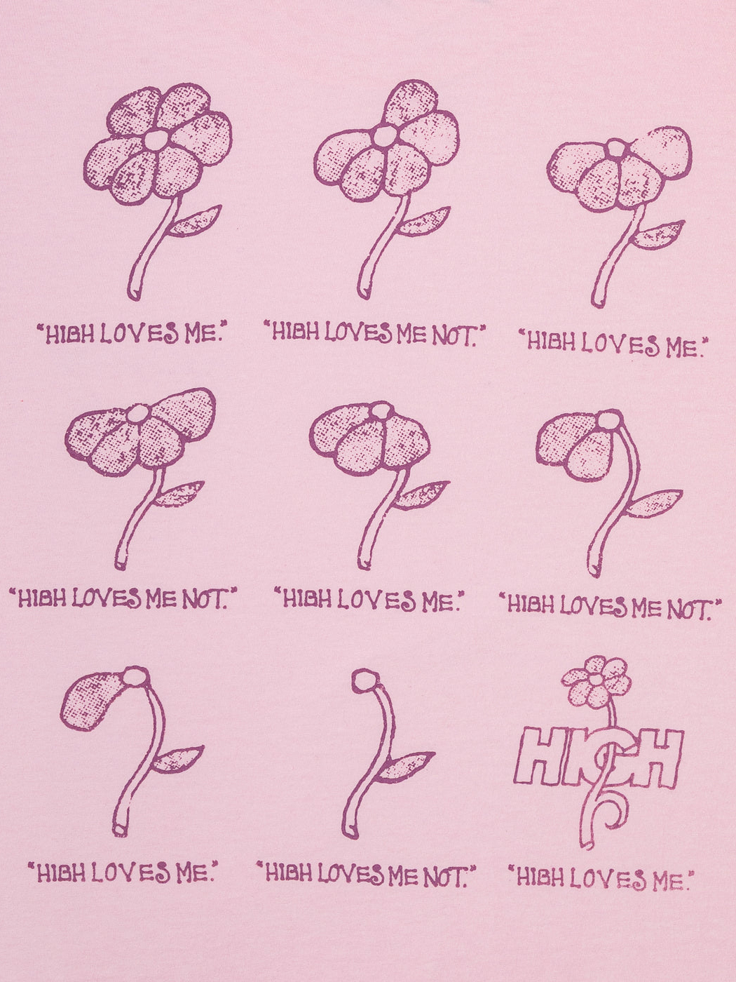 Imagem de: Camiseta High Company Loves Mee Rosa Claro