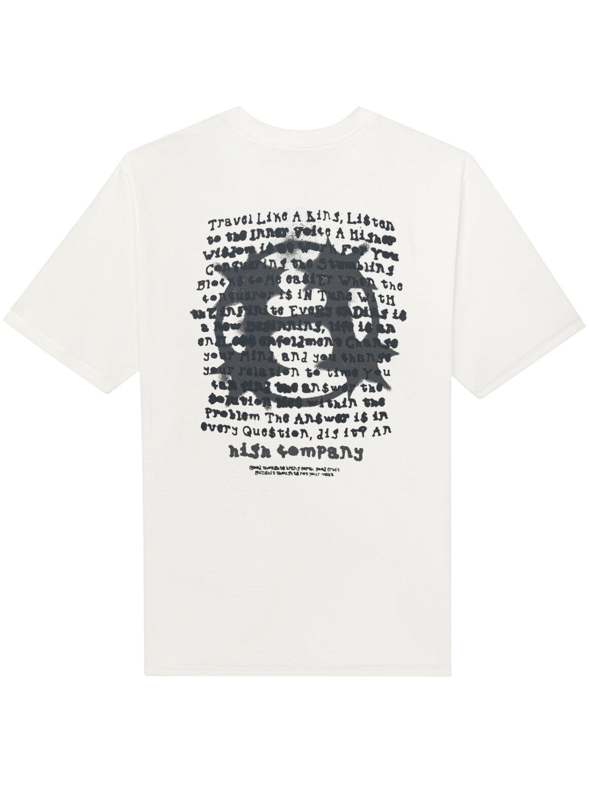 Imagem de: Camiseta High Company Stencil Branca