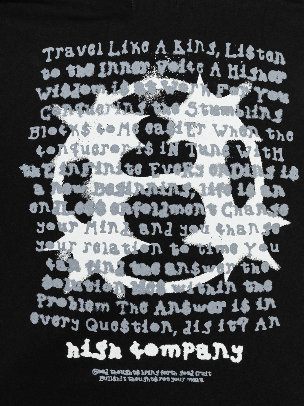 Imagem de: Camiseta High Company Stencil Preta