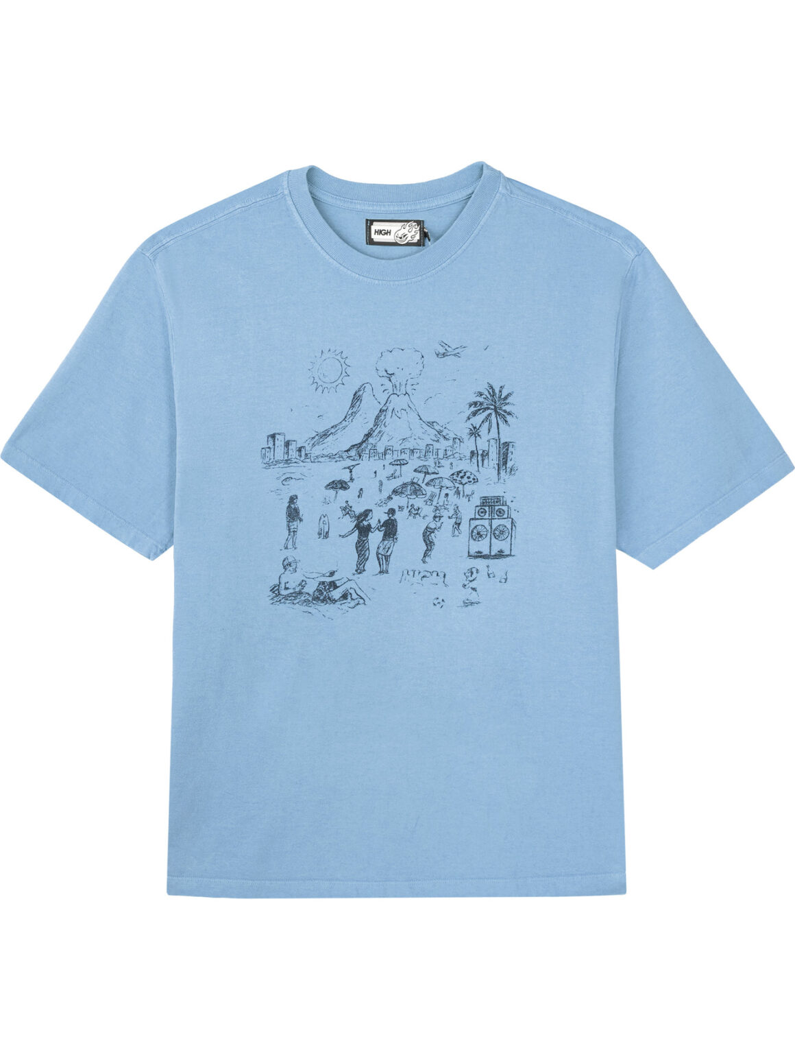 Imagem de: Camiseta High Company Tide Azul Estonado