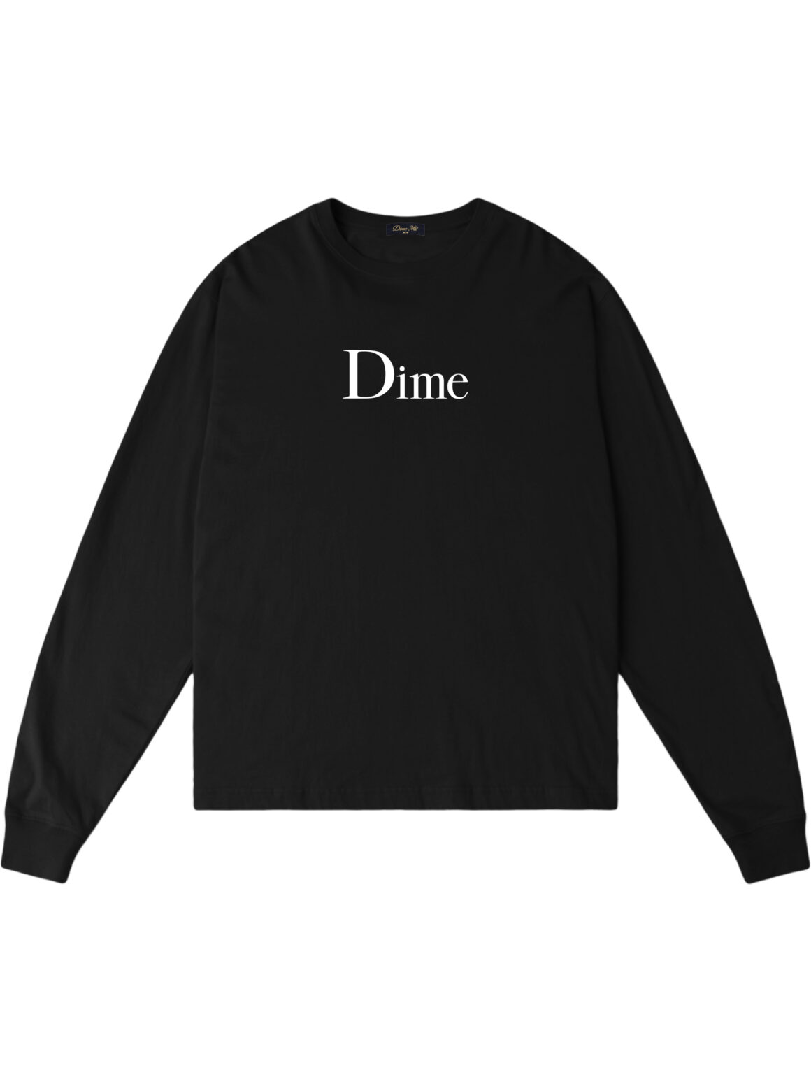 Imagem de: Camiseta Manga Longa Dime Classic Big Logo Preta