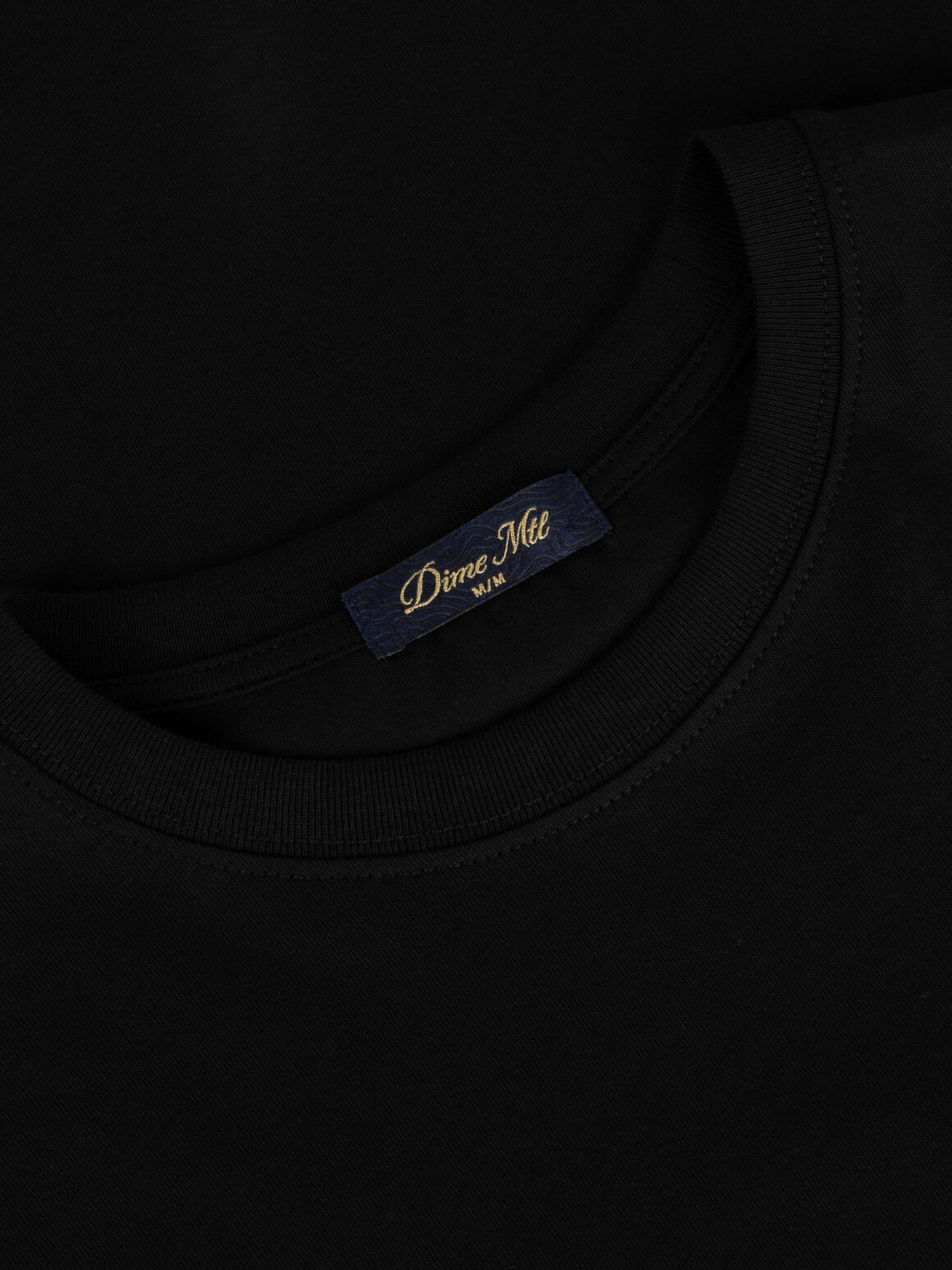 Imagem de: Camiseta Manga Longa Dime Classic Big Logo Preta