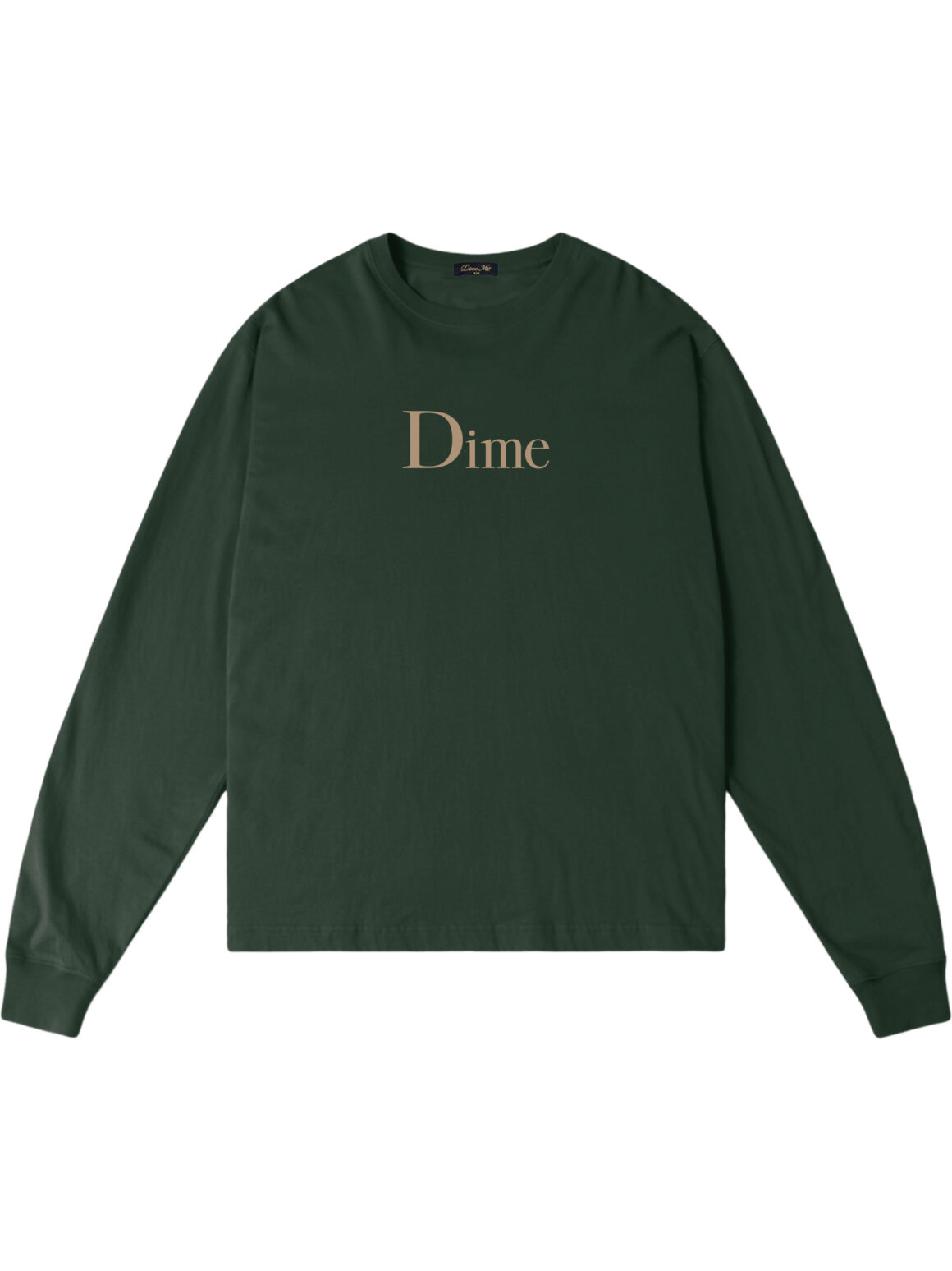 Imagem de: Camiseta Manga Longa Dime Classic Big Logo Verde