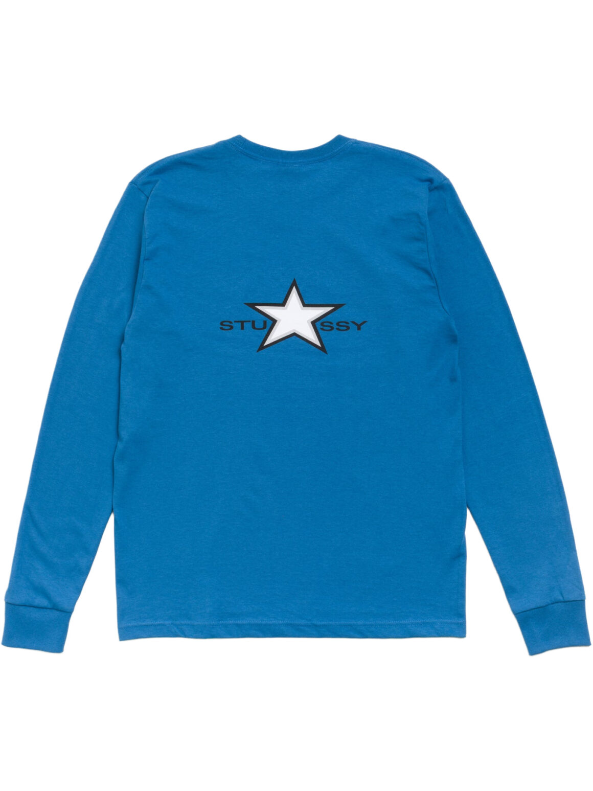 Imagem de: Camiseta Manga Longa Stüssy Star Azul