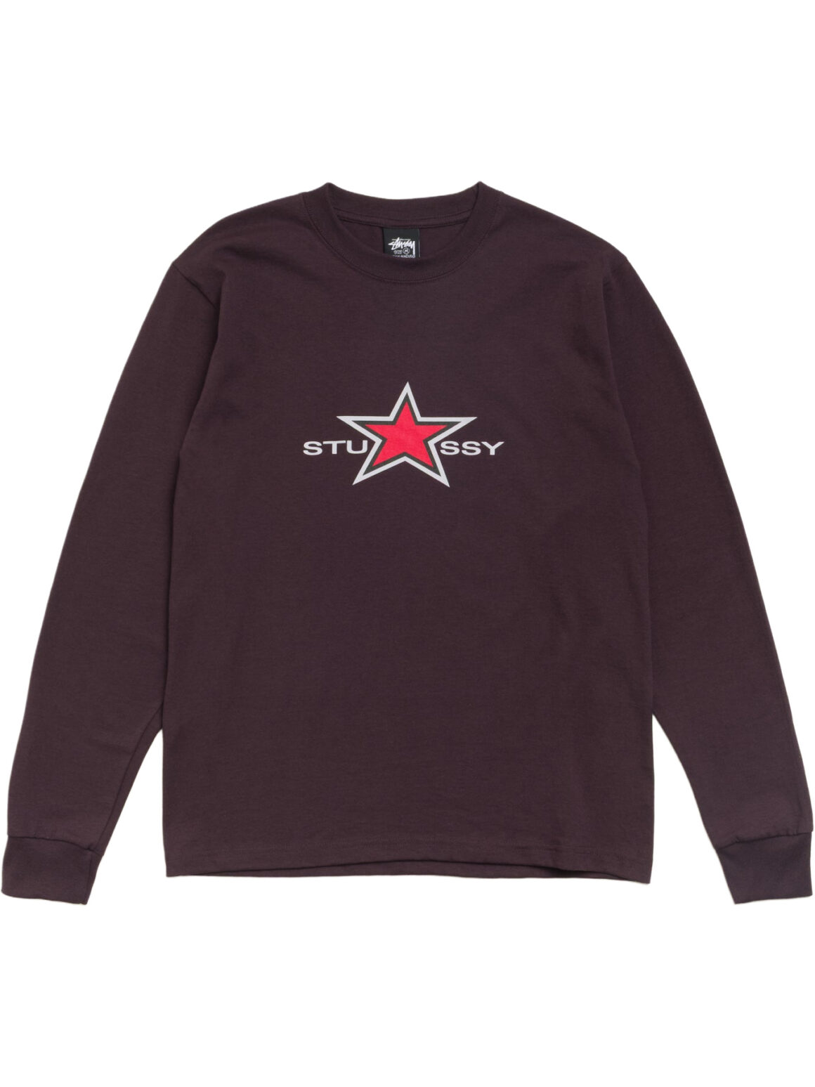 Imagem de: Camiseta Manga Longa Stüssy Star Chocolate
