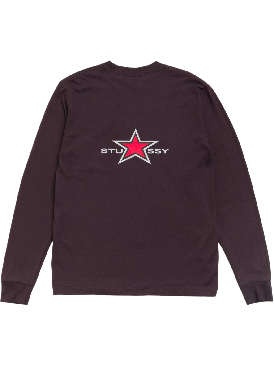 Imagem de: Camiseta Manga Longa Stüssy Star Chocolate