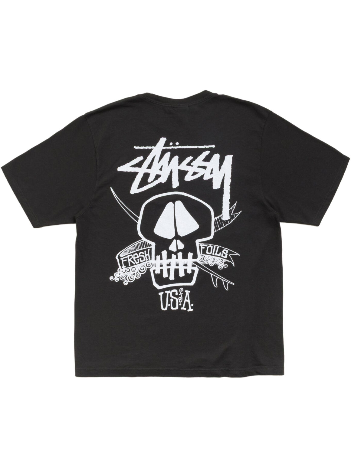 Imagem de: Camiseta Stüssy Fresh Foils Preto Desbotado
