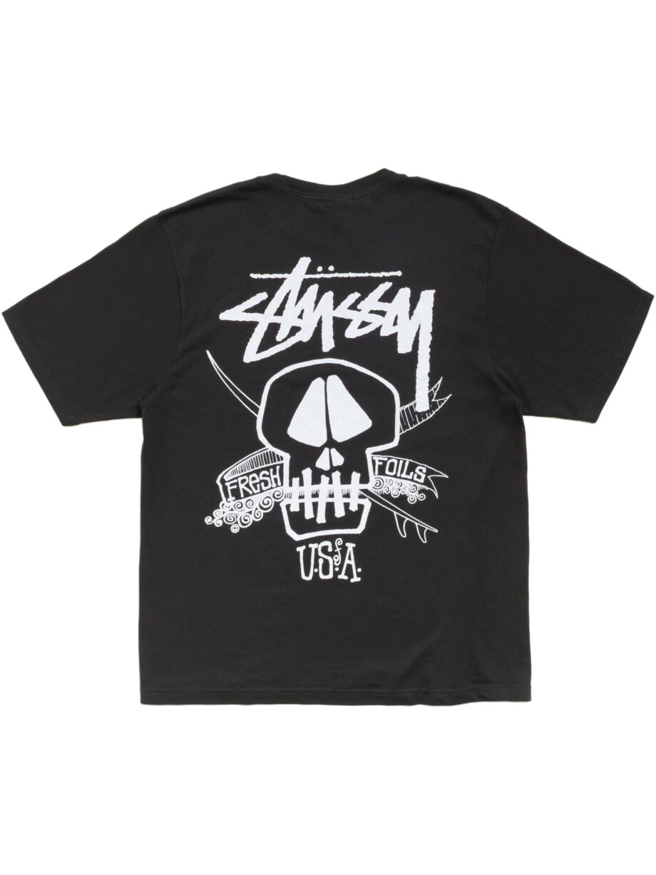 Imagem de: Camiseta Stüssy Fresh Foils Preto Desbotado