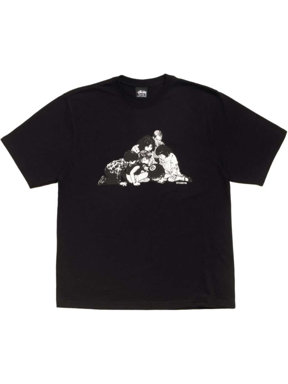 Imagem de: Camiseta Stüssy Kids Tee Preta