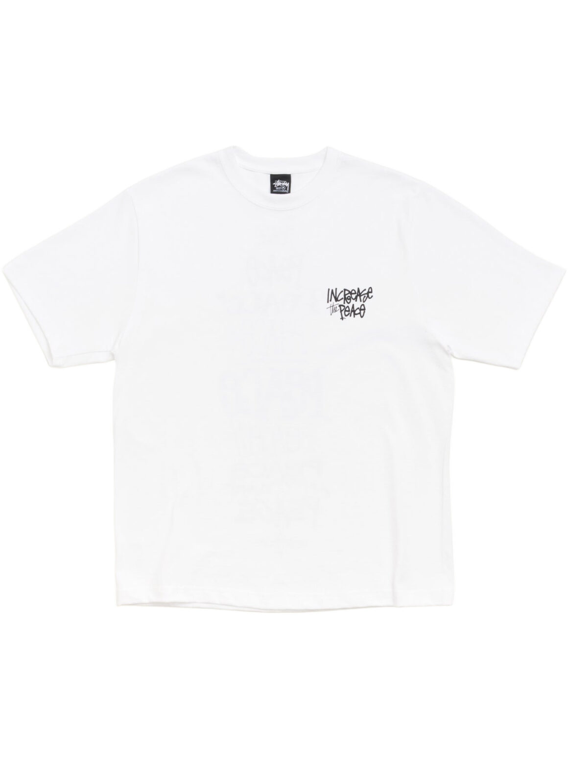 Imagem de: Camiseta Stüssy Peace Increased Tee Branca